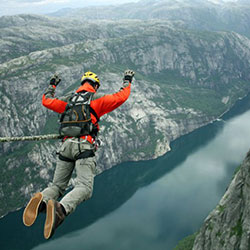 Bungee jumping